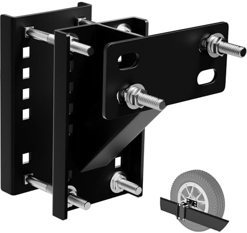 TRVL FIELDER Supporto per pneumatici di scorta per rimorchi per barche, portapassi, Heavy Duty può contenere fino a 150 LBS, adatto per ruote da 4 e 5 e 6 Lugs Trailer su 4, 4,5, 4,75, 5 e 5,5