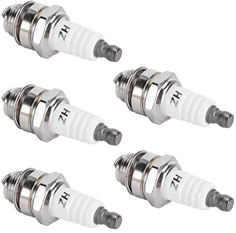 5-teiliger L7T-Zündstecker-Ersatz für BM6A BPMR7A RCJ6Y RCJ7Y WSR5F mit Einfacher Installation und Langlebigem Material, für Trimmergebläse