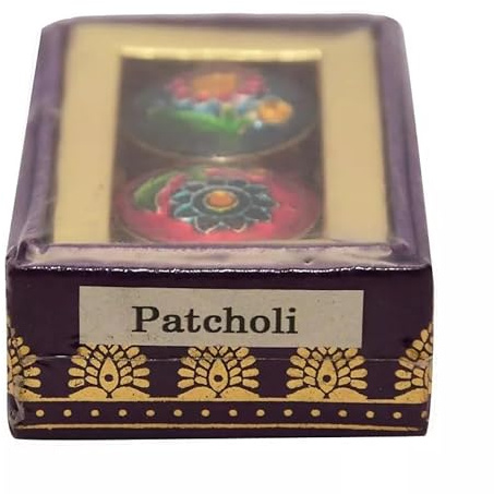 Natural Patchouli Parfum corporel longue durée sans alcool pour homme et femme 4 g