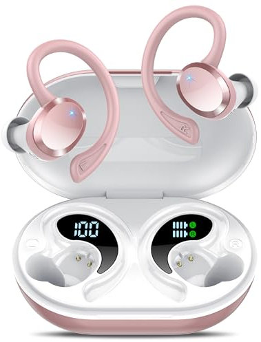 Bluetooth Kopfhörer, Kopfhörer Kabellos Bluetooth 5.4, In Ear Kopfhörer mit HiFi Sound, 68Std Spielzeit Kabellose Kopfhörer mit ENC Noise Cancelling Mics, IP7 Wasserdicht Ohrhörer LED-Anzeige, USB-C