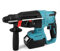 Hammer Drill, 800W 2000mAh Powerful Electric Cordless Impact Drill, 21V 1000RPM 4-in-1 Function SDS Plus Hammer Drill with 360° Rotating Handle, Variable Speed with Battery for Drilling Metal Wood