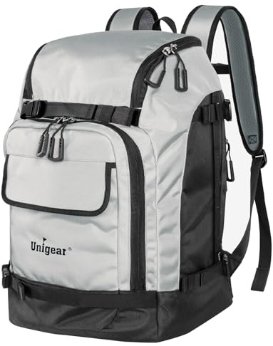 Unigear Ski Boot Bag Backpack for Helmet 50L/70L, Goggles, Gloves, Skis, Snowboard & Accessories