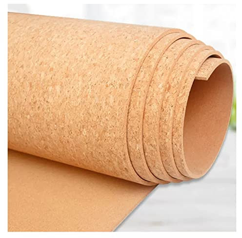 Self-adhesive Cork Rolls. Insulating Material Roll Liners. Flooring Wall Coverings Cork Board. 8 Mm Thick Sizes Can Be Customised (Color : Brown, Size : 0.7x7m) (Brown 0.6x5m)