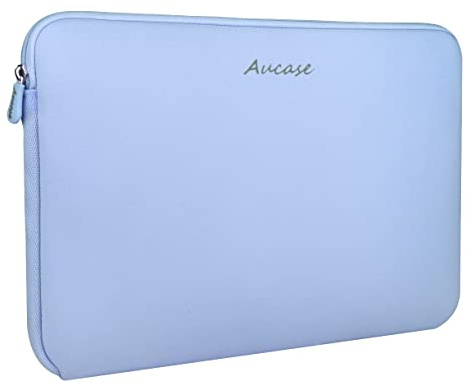Aucase Laptop Case Sleeve 13.3 14 Inch, Thickest Lightest Water Resistant Neoprene Protective Laptop Bag for Men and Women, Compatible with MacBook 15.3''/ Air 15'' M3 M2, Chromebook