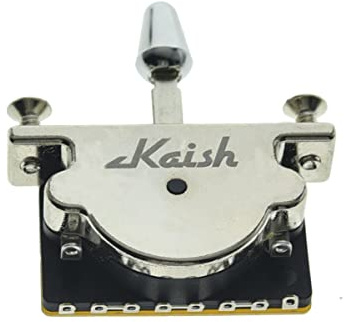 KAISH kraftig 3-vägs gitarr pickup spak omkopplare pickup väljare omkopplare för strat tele med plastspets