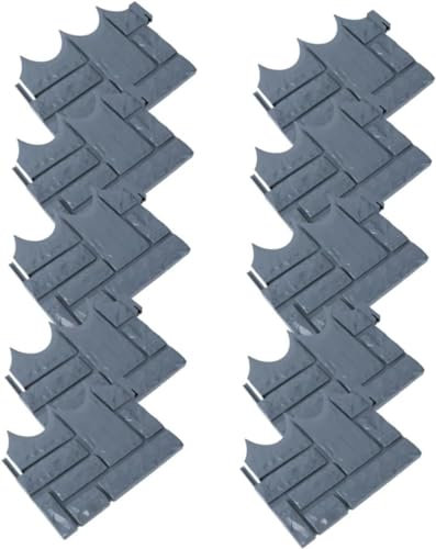 Recinzione da giardino effetto mattone (per 1,54 m di percorso) | TERRABARIC