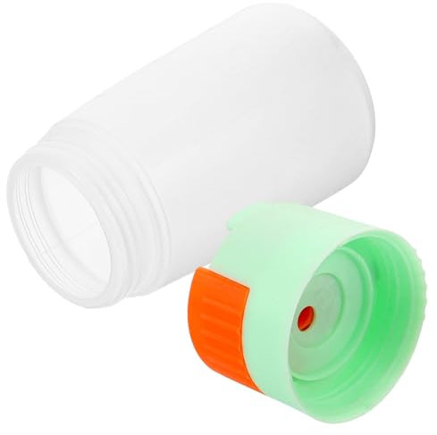 SEWOART Metering Fish Food Storage Bottle Feeding Dispenser for Aquarium Fish Goldfish Precise Capacity Prevent Overfeeding Easy to Use