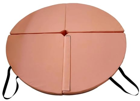 Tapis Pole Dance Tapis de yoga pliable, coussin sol danse, tapis protection portable for studio fitness en plein air(Orange)