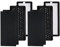 PUREBURG Replacement Filter Set Compatible with Silentnight 38060 Air Purifier, Part 38063 also Compatible with Netta Air Purifier 28W,2-Pack