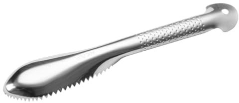 TOPBATHY À Poisson Acier Inoxydable Outil De Cuisine Manuel pour Enlever Écailles De Poisson