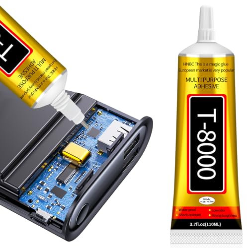 CHALLEY-YOKI 110ml Pegamento Pantalla Movil, T8000 Pegamento para Moviles Zapatos y Ceramica