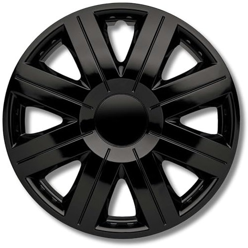 Radkappen schwarz 16 Zoll für Stahlfelgen - Cosimo Radzierblenden in 13-16 Zoll schwarz und Silber