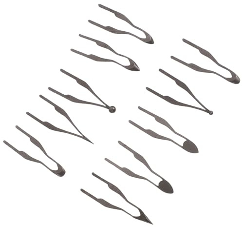 ARTIBETTER 10 Puntas para Pirograbado de Alta Impedancia Juego de Repuesto Metálico para Máquina de Pirograbado Kit Profesional de Puntas para Trabajos Artísticos Madera Uso DIY y
