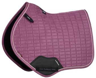 LeMieux Suede Close Contact Saddle Pad Square - Breathable - High Wither - Mallow - Large