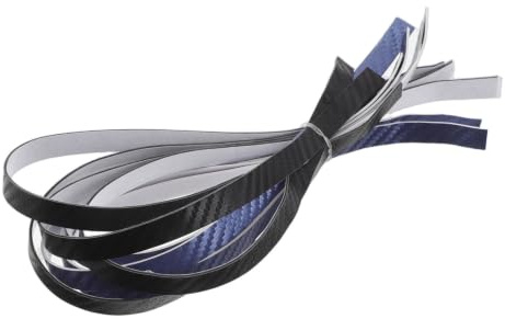 YARNOW Bande de Bordure pour Tennis de Table 10 Pcs, Ruban de Protection pour Raquettes de Pickleball, Fibre PU, Haute Élasticité, Résistant aux UV, pour Raquette de Tennis de Table,