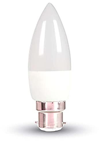 Lampadina B22 LED 6 W Equivalent 40 W Optonica Bianco Caldo (2700 K)