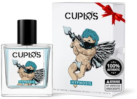 Cupids Original Edp Hypnosis 2.0 Eau de Cologne with Pheromone Infusion for Scent, Pheromone Perfume, 50 ml