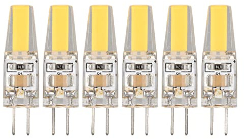 6 Uds 6W 500LM G4 Bombilla LED COB Gel Lámpara de Ahorro de Energía Bombilla para Lámpara de Techo Lámpara de Pared Lámpara de Mesa 220V (#1)