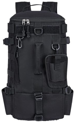 Dilwe Fiskeryggsäck, Lätt Oxford-tygväska med 15 Liter Stor Kapacitet, Våttorrseparation för Utomhusresor och Förvaring Av Fiskeredskap (21cm*17cm*43cm)