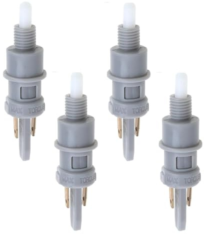 Gansdnek 4 Pcs Contacteurs de Feu Stop M6 Gauche ou Droite, Interrupteur de Feu Stop Assemblage, Scooter 50cc pour Booster pour Nitro pour OvettoNeo's et