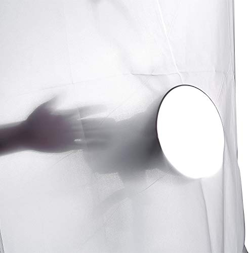 BOLLUMA Tela Difusora de Fotografía de 20x5 pies/6x1,5 m de Nailon de Seda Blanca Modificadora sin Costuras para Estudio de Fotos y Videojuegos, Tienda ;igera, Panel de Bandera Reflectante