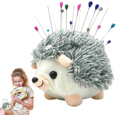 Porta aghi da cucito, puntaspilli | Simpatico puntaspilli a forma di riccio - Supporto per trapunta per decorazioni di gioielli, sarta, gadget per cucito, per cucito