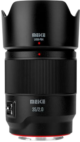 Meike Lente de formato completo 35 mm F2.0 AF STM enfoque automático compatible con cámaras Sony E Mount