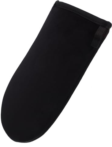 TOVINANNA Guanto Applicatore Autoabbronzante Flanella e Spugna per Corpo e Viso, senza Irritazioni, Riduce lo Spreco, Design Elegante e Versatile