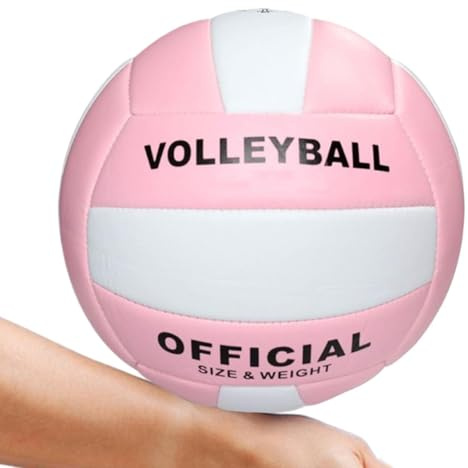Volleyboll för utomhusbruk Mjuk, Portabel, Reglementsenlig, Slitstark | Boll för utomhussporter och träning För , Pool, Utomhus, Inomhus, Bakgård, Park, Gräs, Sand, Bana, Skola, Träning, Övning, F