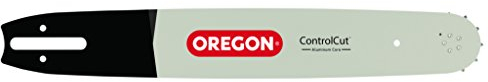 Oregon 188Pxlbk095 Controlcut Professional Chainsaw Guide Bar, .058/1.5Mm Gauge, .325 Pitch, 18/45Cm Bar Length with K095 Motor Mount; 10 Tooth Nose, Black and Grey