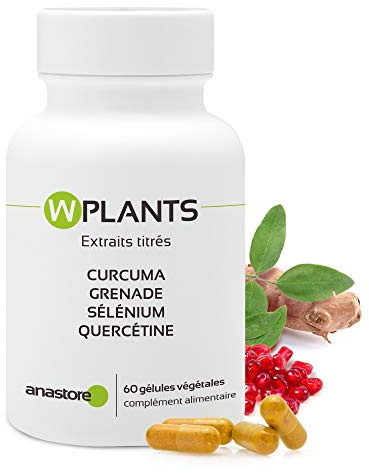 WPLANTS * 317.5 mg / 60 capsule * Curcuma, Melagrana, Selenio, Sophora japonica