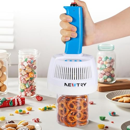 NEWTRY Handheld Electromagnetic Induction Sealer 20~60mm (0.79~2.36 inch) Portable Manual Induction Bottle Foil Sealing Machine with UK plug