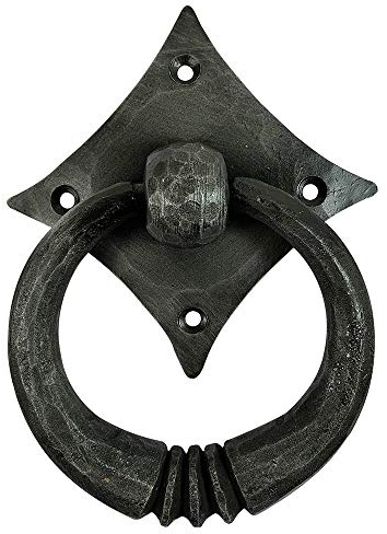 zeitzone Türklopfer Schmiedeeisen Nostalgie Eisen geschmiedet Vintage Antik-Stil