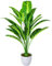 AIVORIUY Kunstpflanzen Groß Areca Kunstpalme im Topf Plastik Künstliche Pflanze Tropical Palme mit Blättern Grün Fake Plant für Schlafzimmer Büro Garten Hochzeit Dekor (82cm Gelber Paradiesvogel)