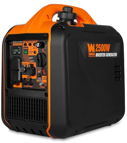 WEN 2500-Watt Inverter Generator, Quiet, Portable, and Lightweight with Fuel Shut Off and CO Watchdog (56250iX)