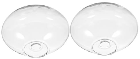 ULTECHNOVO 2stücke Glas Wandvasen Für Pflanzen Klare Hänge-terrarien Hydroponischer Pflanztopf Dekorative Wandvase Für Sukkulenten Platzsparend Vielseitig Für Wohn Bürodeko