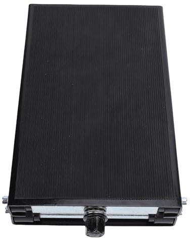 Hamwesh Gato Elevador para Motocicleta, Gato de Tijera de Acero Resistente de 1100 Libras, Resistente con Rango de Elevación de 80-370 Mm, Plataforma Ancha Antideslizante, Diseño Plegable y Manivela