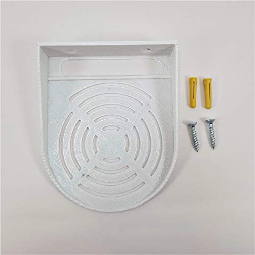 3D Cabin Halterung kompatibel mit ECHO Dot Clock Wandhalter (3. Generation mit Uhr), weiß