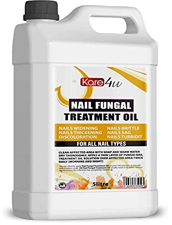 Tratamiento antihongos eficaz hongos dedo dedo dedo del pie reparación líquido solución Reino Unido (5 litros)