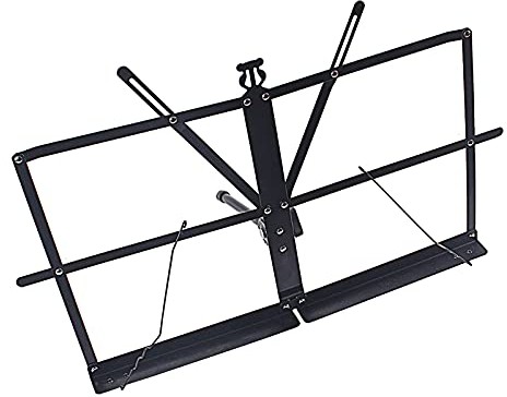 COMETX Notenständer Tischnotenständer Notenständer Metall Notenständer klappbar