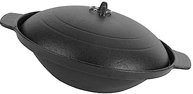 Mikinona 1pezzi Pentola Per Pollo e Casseruola Di Terracotta Resistente Al Calore Pentola Per Cucinare Riscaldamento Rapido e Uniforme