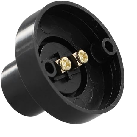 Aprilsunnyzone E14 Screw Lamp Base Holder Designed for Small Power Light Sources, 1 Piece Package (black)