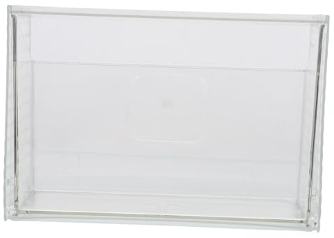 VALICLUD Caja de Almacenamiento de Pared Grande Transparente con Tapa Abatible Organizador Colgante Multifuncional para Maquillaje Cepillos y Accesorios Fácil Instalación para Baño Cocina