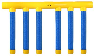 Generisch Cattura Bastoni Gioco Bambini Cattura Bastoni Mano Coordinazione Reazione Formazione Per Bambini Giallo Blu (Giallo, Taglia Unica)