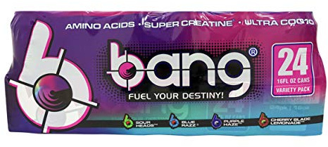 Bang Bang Fuel Your Destiny Cans Variety Pack 24 X 16 FL Ounce Total Net Wt 384 Fl Ounce, 384 Fl Ounce