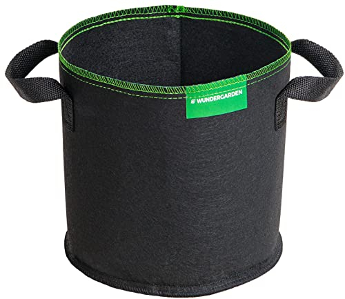 WUNDERGARDEN Lot de 4 Sacs de Plantation de 10 l - pour Potager - pour Parterre de légumes - Diamètre 24 x Hauteur 22,5 cm