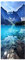 Adesivo Porta Autoadesiva Adesivi per Porte Interne 3D Pellicola Adesiva Poster Sticker Murale Parete Carta da Parati Adesivo per pareti e Porte-Ghiacciaio 90x200