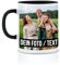 Tasse personalisiert mit eigenem Foto personalisierte Tasse mit Foto Geschenk für Freundin Geschenke Frauen Fototasse bedrucken Muttertagsgeschenk Fototasse Fotogeschenke Kaffeetasse (Schwarz)