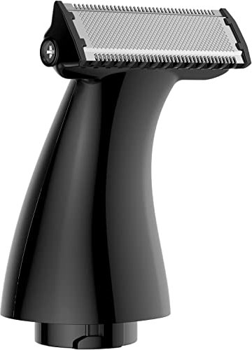 Kibiy - Maquinilla de afeitar eléctrica para hombre, cuchillas de repuesto para cara, cuerpo y zonas íntimas, resistente al agua IPX7, ángulo R