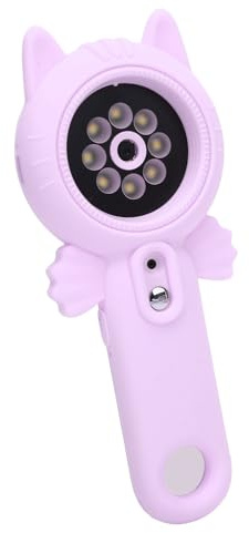 Jiawu Caméra de Microscope Numérique Portable, Grossissement 16x, Zoom 4X, écran 2, Microscope de Poche Loupe USB, Enregistrement Photo et Vidéo (Purple)